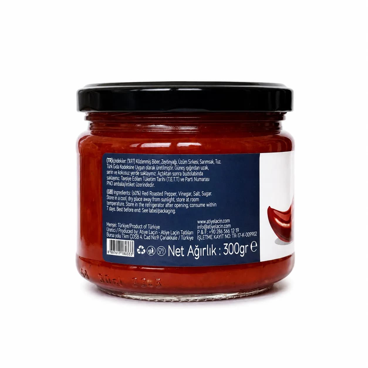 Közlenmiş Biber Sosu 300 G - görsel 2