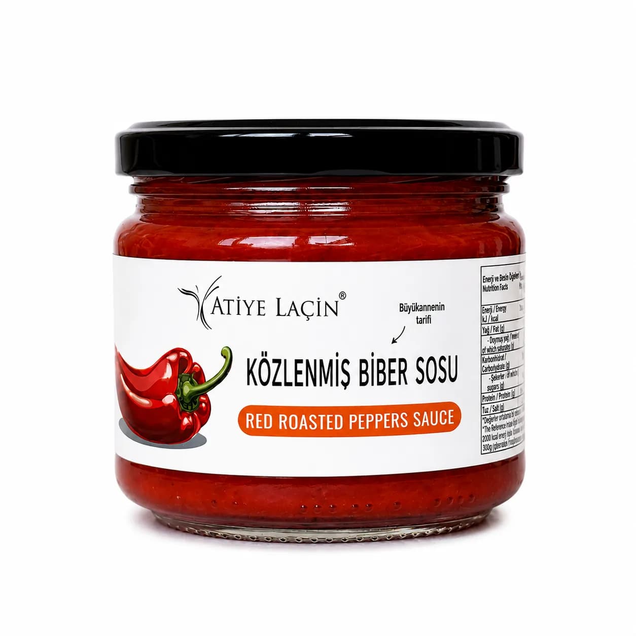 Közlenmiş Biber Sosu 300 G