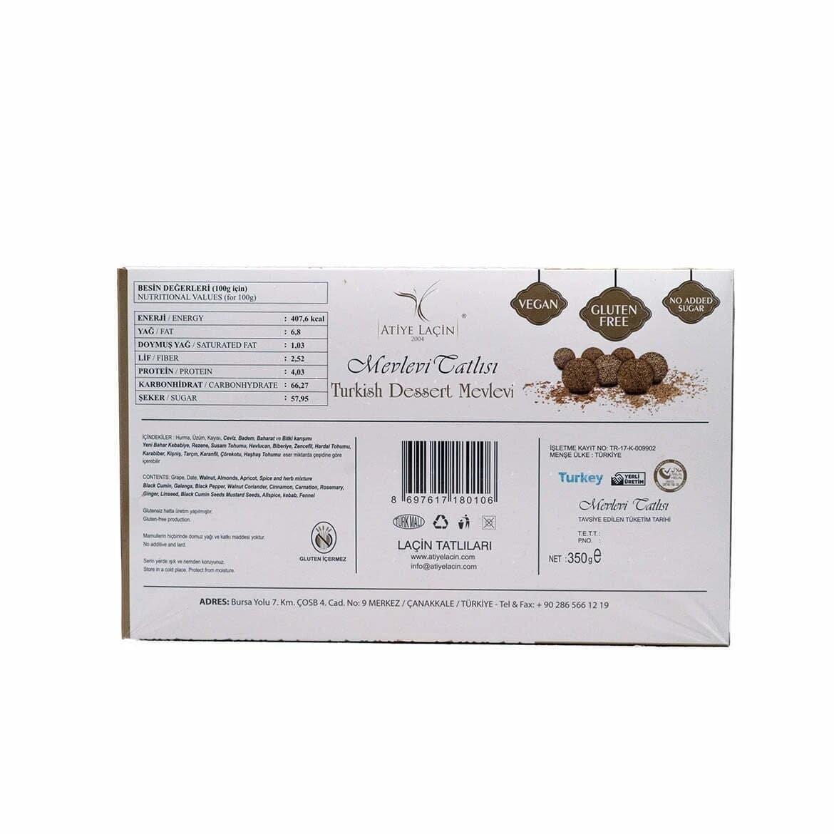 Mevlevi Tatlısı 350 gr - görsel 2