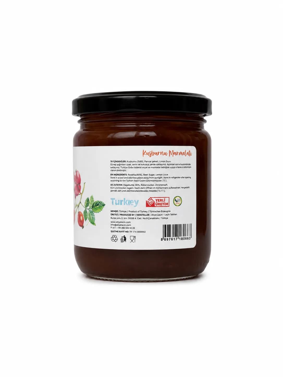 Kuşburnu Marmelatı 220 g - görsel 2