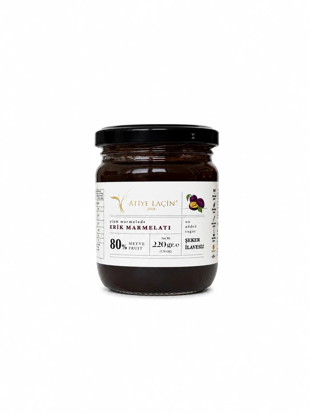 Erik Marmelatı 220 gr Şekersiz
