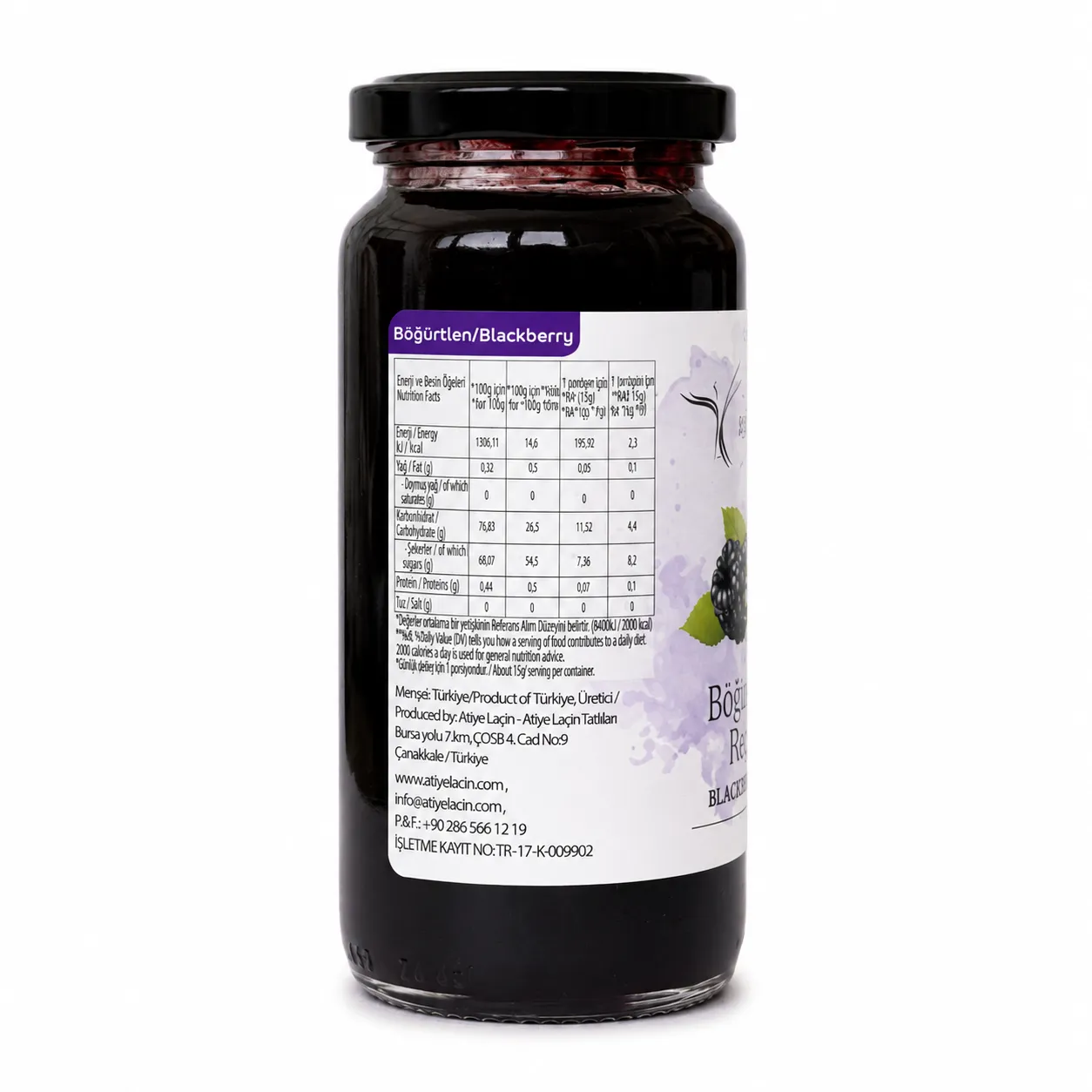 Böğürtlen Reçeli 290g - görsel 3