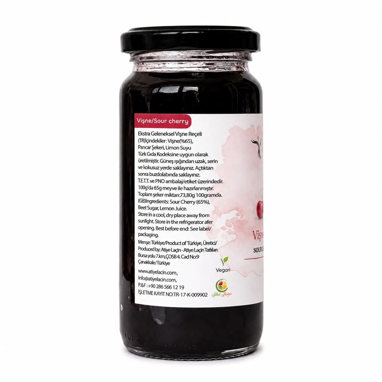 Vişne Reçeli 290g - görsel 3