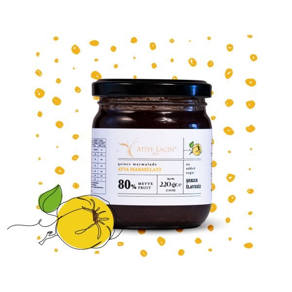 Ayva Marmelatı 220 gr Şekersiz