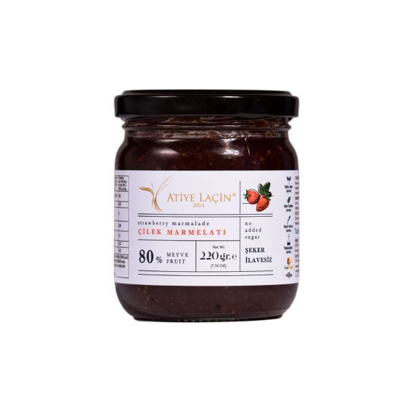 Çilek Marmelatı 220 gr Şekersiz