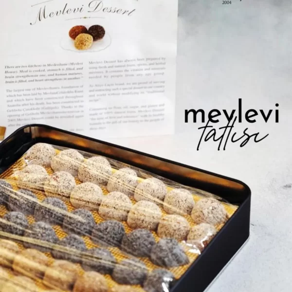 Mevlevi Tatlısı 500 gr Metal Kutu